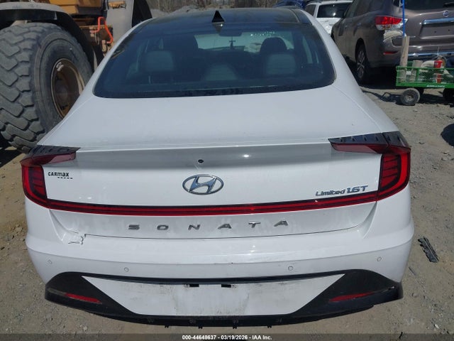 2021 Hyundai Sonata Limited მანქანა იყიდება აუქციონზე, vin: 5NPEH4J23MH119837, აუქციონის ნომერი: 44648637