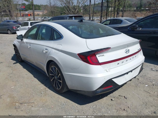 2021 Hyundai Sonata Limited მანქანა იყიდება აუქციონზე, vin: 5NPEH4J23MH119837, აუქციონის ნომერი: 44648637