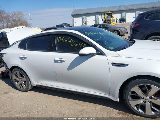 2018 Kia Optima Sx Turbo მანქანა იყიდება აუქციონზე, vin: 5XXGW4L23JG199840, აუქციონის ნომერი: 44648649