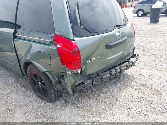 Auction sale of the 2005 Nissan Quest 3.5 S, vin: 5N1BV28U55N101358, lot number: 44648711