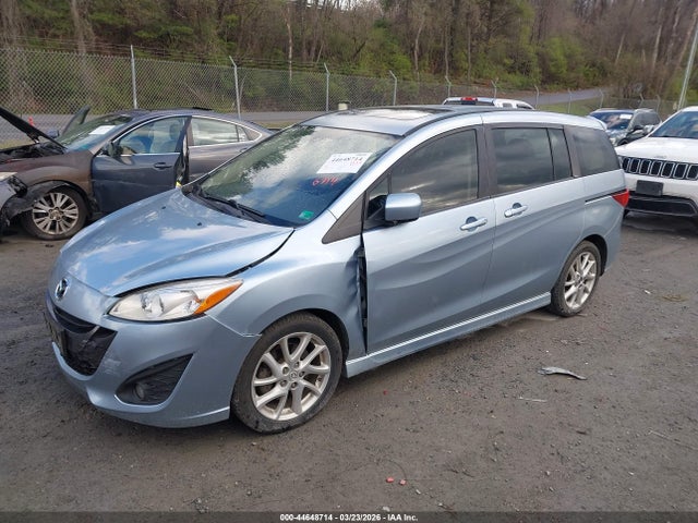 2012 Mazda Mazda5 Grand Touring მანქანა იყიდება აუქციონზე, vin: JM1CW2DL5C0131831, აუქციონის ნომერი: 44648714