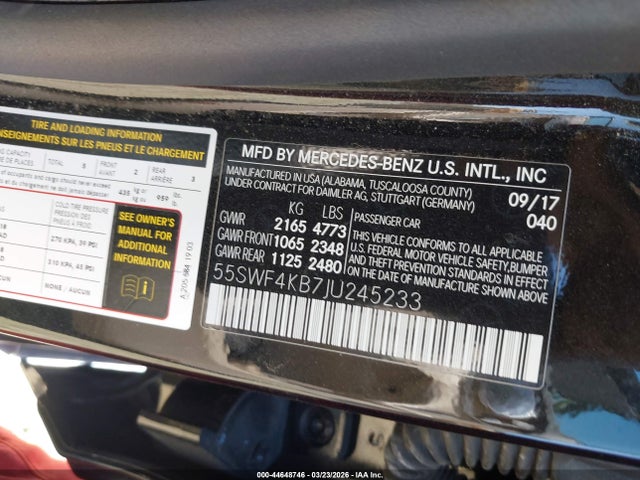 2018 MERCEDES-BENZ C 300 55SWF4KB7JU245233 Photo 8