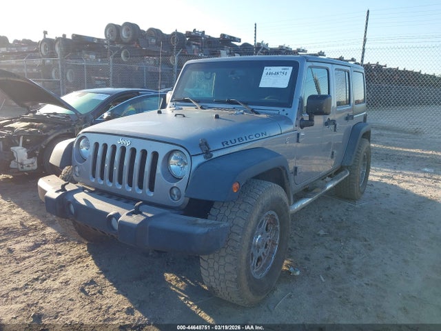 44648751 :رقم المزاد ، 1C4BJWFG1GL124834 vin ، 2016 Jeep Wrangler Unlimited Rubicon مزاد بيع