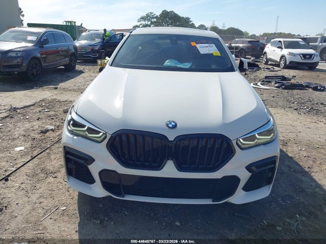 2022 Bmw X6 Xdrive40i მანქანა იყიდება აუქციონზე, vin: 5UXCY6C00N9J52432, აუქციონის ნომერი: 44648767