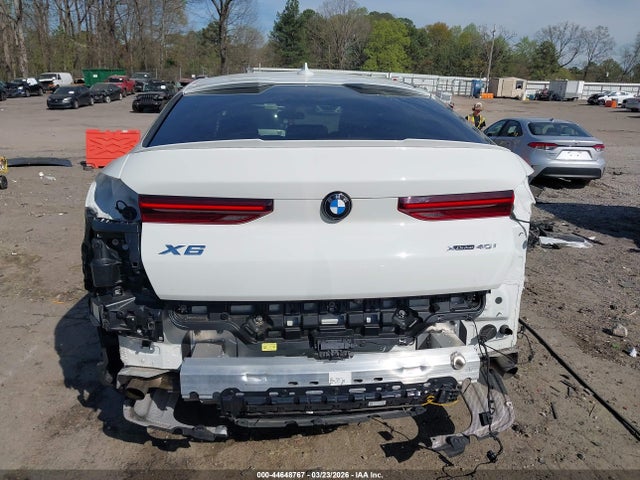 2022 Bmw X6 Xdrive40i მანქანა იყიდება აუქციონზე, vin: 5UXCY6C00N9J52432, აუქციონის ნომერი: 44648767