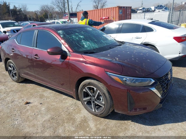 2025 Nissan Sentra Sv მანქანა იყიდება აუქციონზე, vin: 3N1AB8CV5SY394613, აუქციონის ნომერი: 44648768