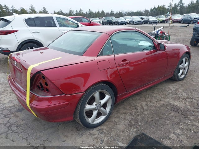 Aukcja sprzedaży 2001 Mercedes-benz Slk 320, vin: WDBKK65F11F201809, numer aukcji: 44648987