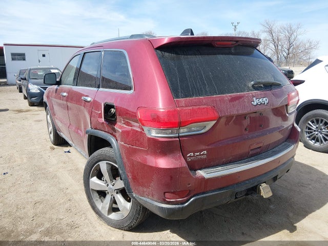 Продажа на аукционе авто 2015 Jeep Grand Cherokee Limited, vin: 1C4RJFBG6FC925729, номер лота: 44649046