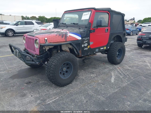 2000 JEEP WRANGLER 1J4FA49S2YP732145 Photo 1