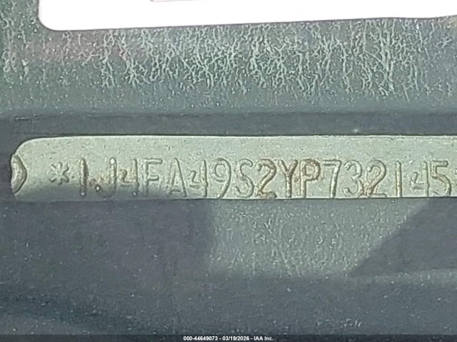 2000 JEEP WRANGLER 1J4FA49S2YP732145 Photo 8