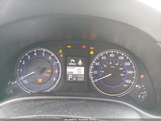 Aukcja sprzedaży 2013 Infiniti G37x, vin: JN1CV6AR4DM755197, numer aukcji: 44649183