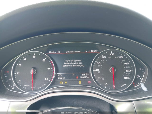 44649197 :رقم المزاد ، WAUG3AFC6JN006691 vin ، 2018 Audi A6 3.0t Premium مزاد بيع