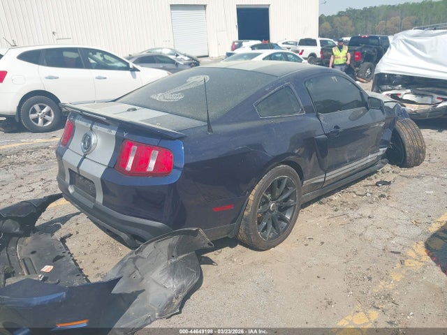 2010 Ford Shelby Gt500 მანქანა იყიდება აუქციონზე, vin: 1ZVBP8JS2A5128731, აუქციონის ნომერი: 44649198