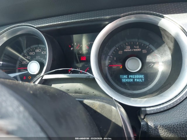 2010 Ford Shelby Gt500 მანქანა იყიდება აუქციონზე, vin: 1ZVBP8JS2A5128731, აუქციონის ნომერი: 44649198