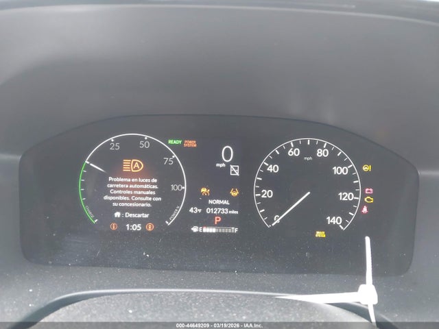 44649209 :رقم المزاد ، 5J6RS6H96SL030607 vin ، 2025 Honda Cr-v Hybrid Sport Touring مزاد بيع