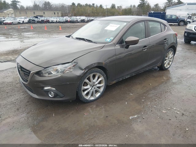 2014 Mazda Mazda3 S Grand Touring მანქანა იყიდება აუქციონზე, vin: JM1BM1M35E1102757, აუქციონის ნომერი: 44649211