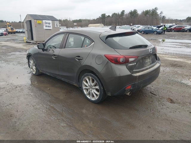 2014 Mazda Mazda3 S Grand Touring მანქანა იყიდება აუქციონზე, vin: JM1BM1M35E1102757, აუქციონის ნომერი: 44649211