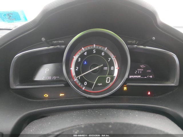 2014 Mazda Mazda3 S Grand Touring მანქანა იყიდება აუქციონზე, vin: JM1BM1M35E1102757, აუქციონის ნომერი: 44649211