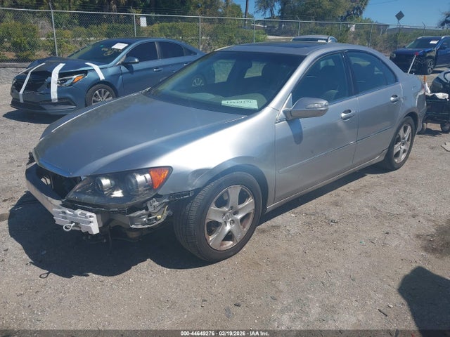 44649276 :رقم المزاد ، JH4KB16578C003739 vin ، 2008 Acura Rl 3.5 مزاد بيع