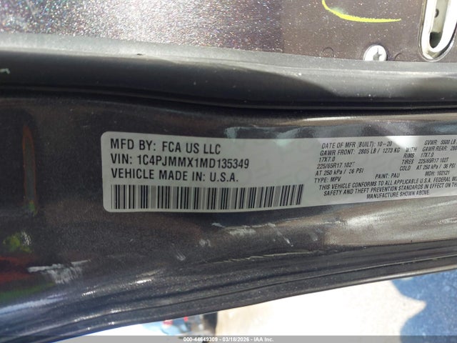 2021 JEEP CHEROKEE 1C4PJMMX1MD135349 Photo 8