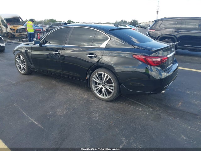 2019 Infiniti Q50 3.0t Sport მანქანა იყიდება აუქციონზე, vin: JN1EV7AR9KM594342, აუქციონის ნომერი: 44649389