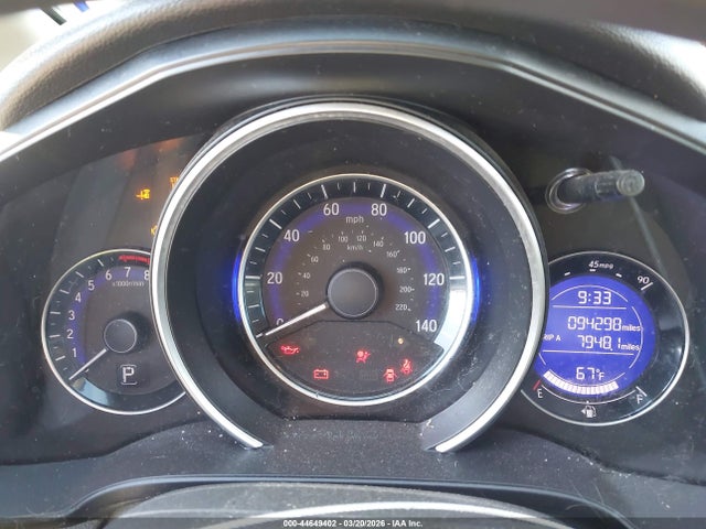 44649402 :رقم المزاد ، JHMGK5H79GX007925 vin ، 2016 Honda Fit Ex مزاد بيع