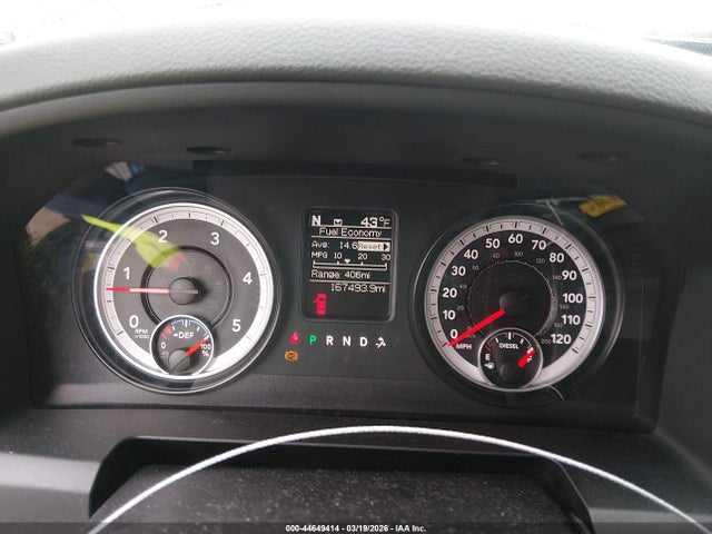 44649414 :رقم المزاد ، 3C6UR5CL4FG611025 vin ، 2015 Ram 2500 Tradesman مزاد بيع