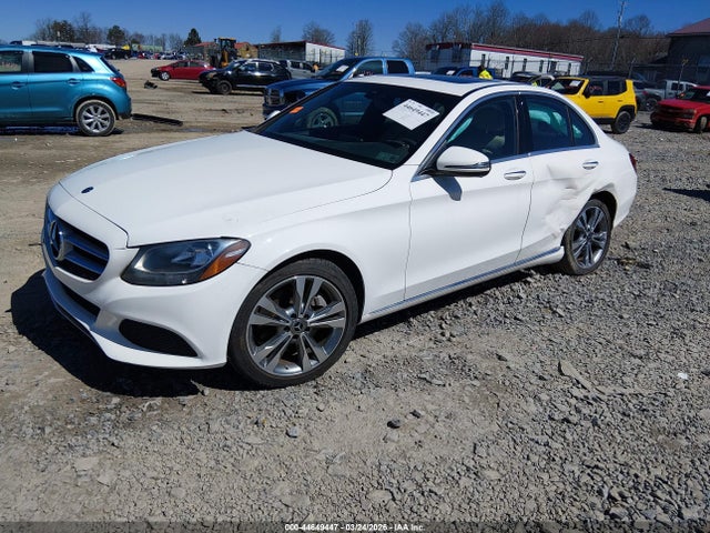 44649447 :رقم المزاد ، 55SWF4KBXJU243427 vin ، 2018 Mercedes-benz C 300 4matic مزاد بيع