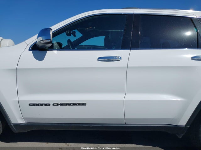 2018 Jeep Grand Cherokee Limited 4x2 მანქანა იყიდება აუქციონზე, vin: 1C4RJEBG2JC130809, აუქციონის ნომერი: 44649451
