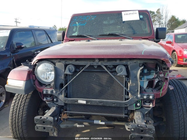 Продаж на аукціоні авто 2021 Jeep Wrangler Unlimited Sahara 4x4, vin: 1C4HJXEN9MW578565, номер лоту: 44649454