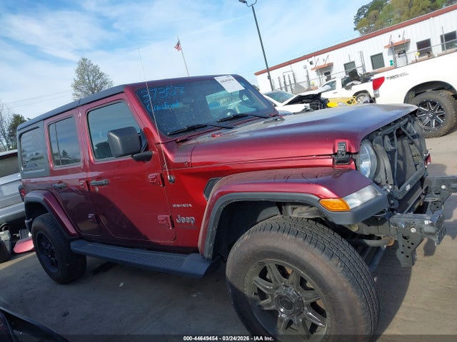 Продаж на аукціоні авто 2021 Jeep Wrangler Unlimited Sahara 4x4, vin: 1C4HJXEN9MW578565, номер лоту: 44649454
