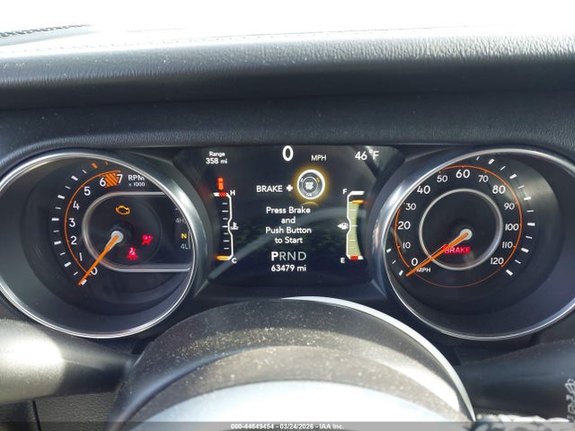Продаж на аукціоні авто 2021 Jeep Wrangler Unlimited Sahara 4x4, vin: 1C4HJXEN9MW578565, номер лоту: 44649454