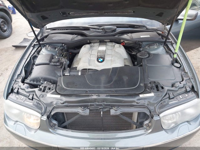 Продаж на аукціоні авто 2003 Bmw 745li, vin: WBAGN63473DS44532, номер лоту: 44649483