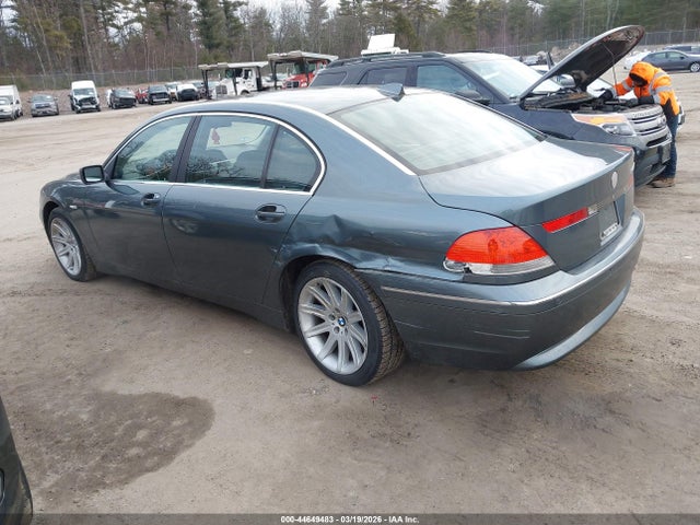Продаж на аукціоні авто 2003 Bmw 745li, vin: WBAGN63473DS44532, номер лоту: 44649483