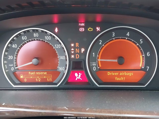 Продаж на аукціоні авто 2003 Bmw 745li, vin: WBAGN63473DS44532, номер лоту: 44649483