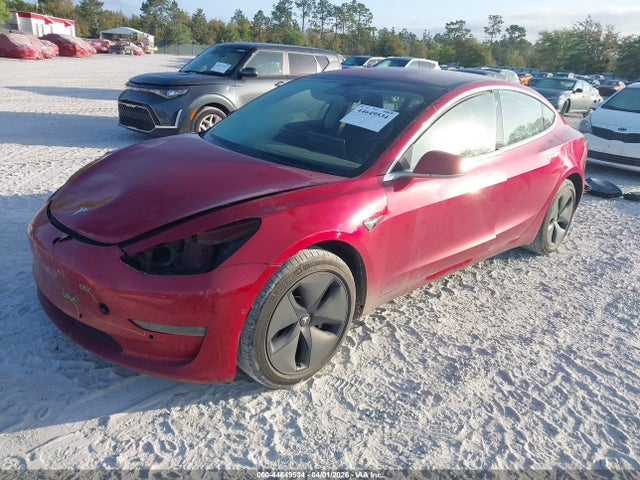 44649534 :رقم المزاد ، 5YJ3E1EA1JF044954 vin ، 2018 Tesla Model 3 Long Range/mid Range مزاد بيع
