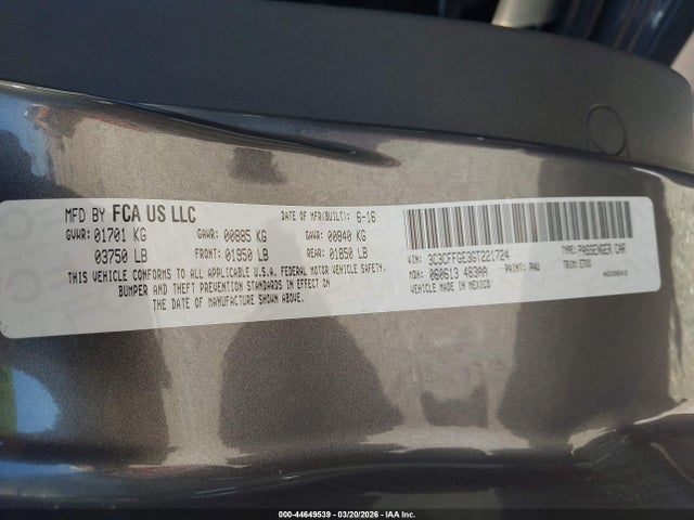 2016 FIAT 500E 3C3CFFGE3GT221724 Photo 8