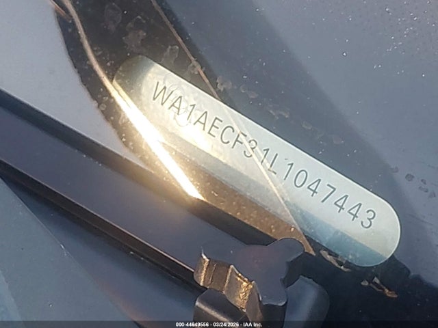 44649556 :رقم المزاد ، WA1AECF31L1047443 vin ، 2020 Audi Q3 Premium 45 Tfsi Quattro Tiptronic مزاد بيع