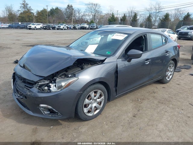 44649560 :رقم المزاد ، JM1BM1T79G1327075 vin ، 2016 Mazda Mazda3 I Sport مزاد بيع