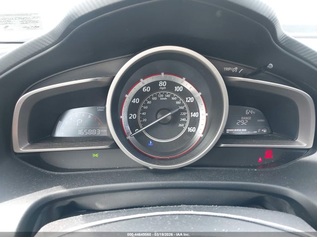 44649560 :رقم المزاد ، JM1BM1T79G1327075 vin ، 2016 Mazda Mazda3 I Sport مزاد بيع