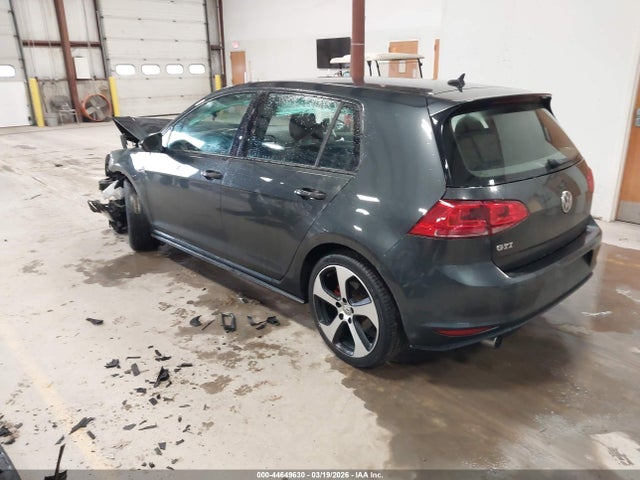 2017 Volkswagen Golf Gti Autobahn 4-door/s 4-door/se 4-door/sport 4-door მანქანა იყიდება აუქციონზე, vin: 3VW4T7AU6HM072278, აუქციონის ნომერი: 44649630