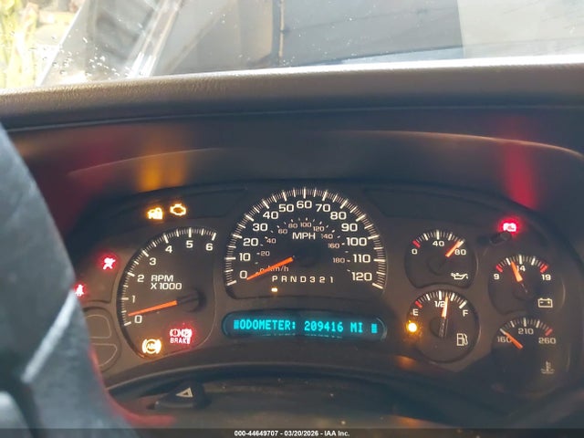 44649707 :رقم المزاد ، 2GCEK13Z171179681 vin ، 2007 Chevrolet Silverado 1500 Classic Lt1 مزاد بيع