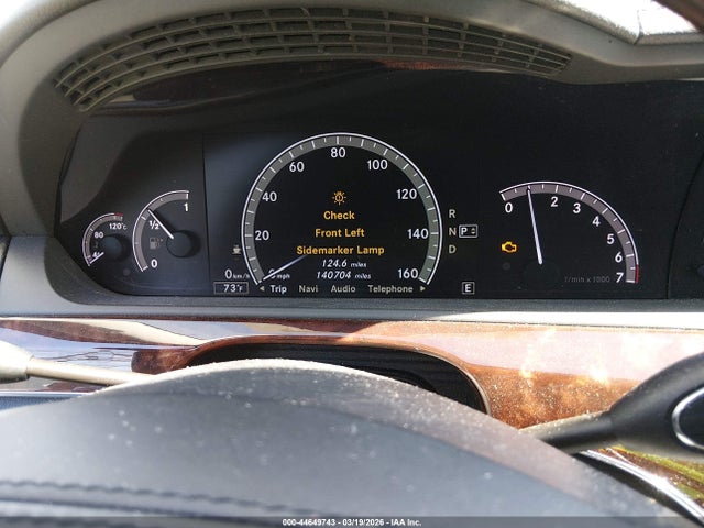 2011 Mercedes-benz S 550 4matic მანქანა იყიდება აუქციონზე, vin: WDDNG8GB1BA389239, აუქციონის ნომერი: 44649743