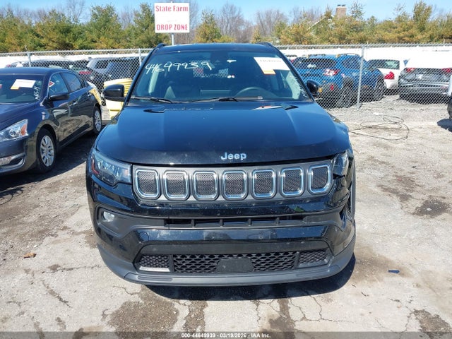 Aukcja sprzedaży 2022 Jeep Compass Latitude 4x4, vin: 3C4NJDBB0NT208589, numer aukcji: 44649939