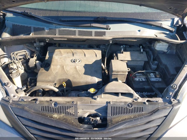 Aukcja sprzedaży 2012 Toyota Sienna Base V6 7 Passenger, vin: 5TDZK3DC3CS250373, numer aukcji: 44650018