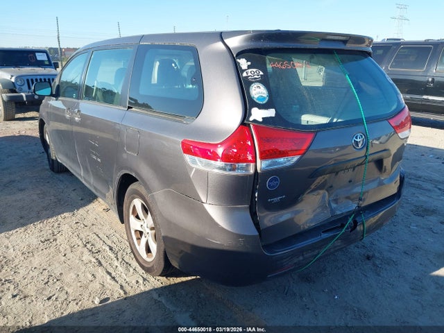 Aukcja sprzedaży 2012 Toyota Sienna Base V6 7 Passenger, vin: 5TDZK3DC3CS250373, numer aukcji: 44650018