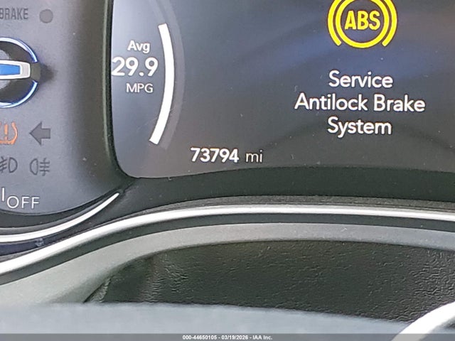44650105 :رقم المزاد ، 2C4RC1N74LR287914 vin ، 2020 Chrysler Pacifica Hybrid Limited مزاد بيع