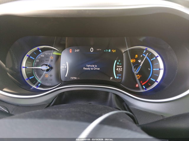 44650105 :رقم المزاد ، 2C4RC1N74LR287914 vin ، 2020 Chrysler Pacifica Hybrid Limited مزاد بيع