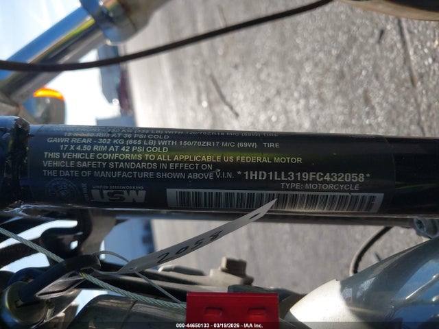 2015 HARLEY-DAVIDSON XL1200 1HD1LL319FC432058 Photo 9