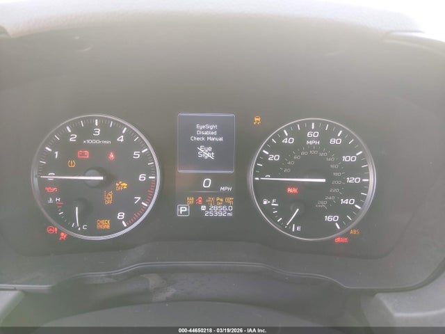 2025 Subaru Crosstrek Limited მანქანა იყიდება აუქციონზე, vin: 4S4GUHN65S3726416, აუქციონის ნომერი: 44650218